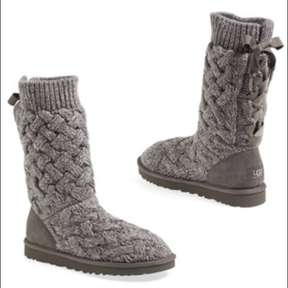 Grey Sweater UGG Boots